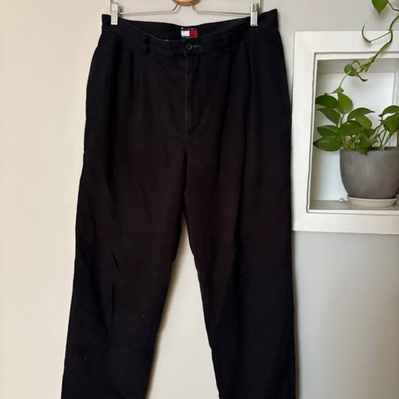 Vintage Tommy Hilfiger Cotton Pants - Picture 1 of 4